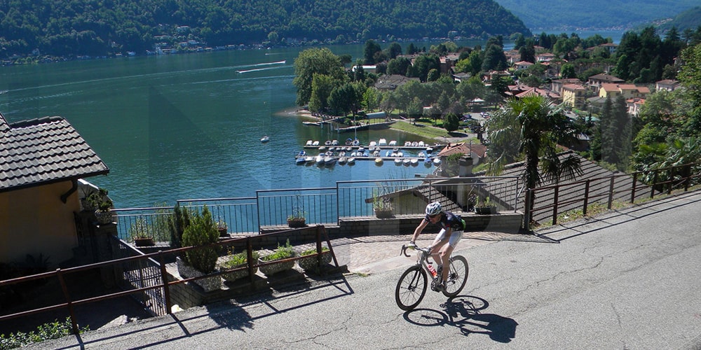 Cycling holiday Lake Lugano