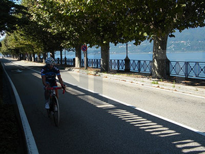Cycling Lake Maggiore, Castelveccana