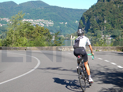 Cycling Swiss Italian Lakes