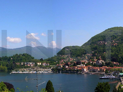 landscape Lake Maggiore - Laveno