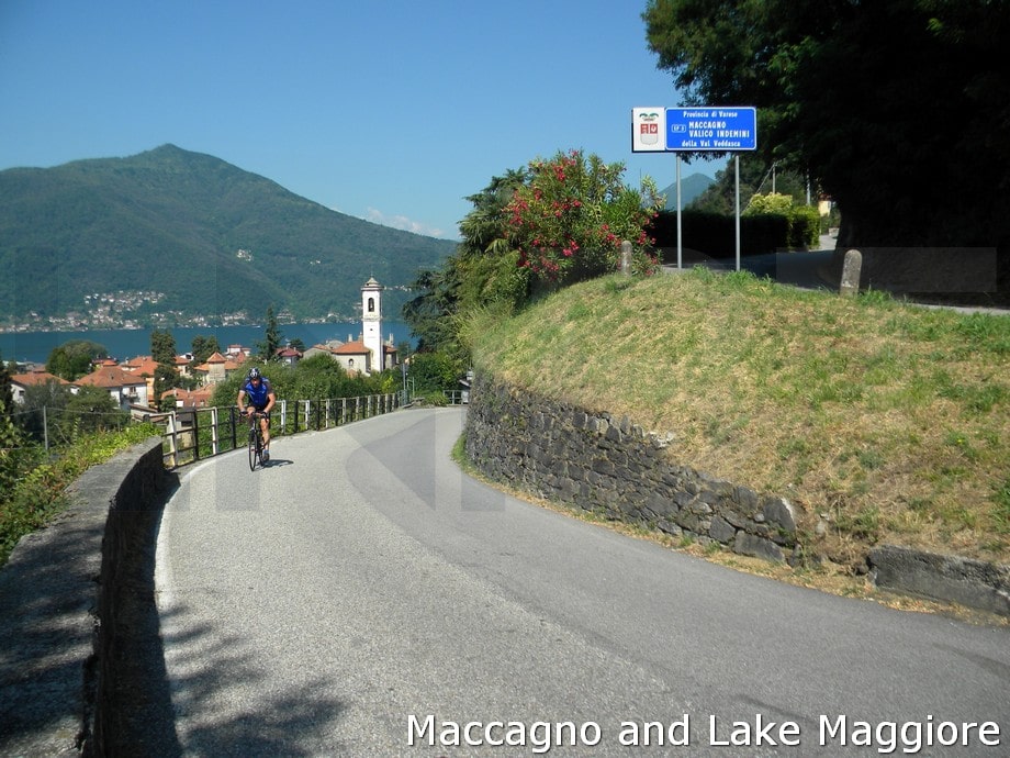 Bike rides on Lake Maggiore