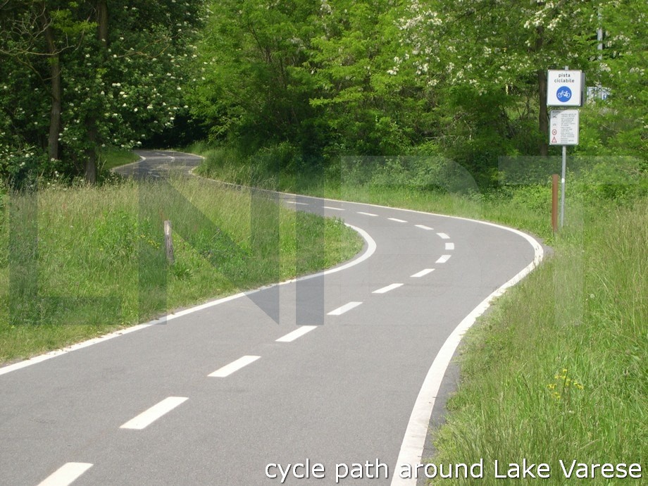 Varese cycling cycle path